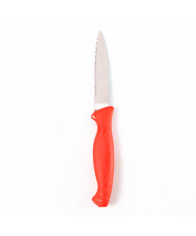 Stainless Steel Serrated Kitchen Knife (1 Pc)