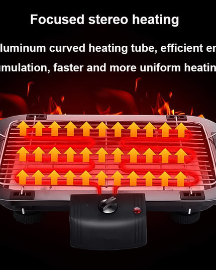 Electric Barbecue Grill 2000w (1 Pc)