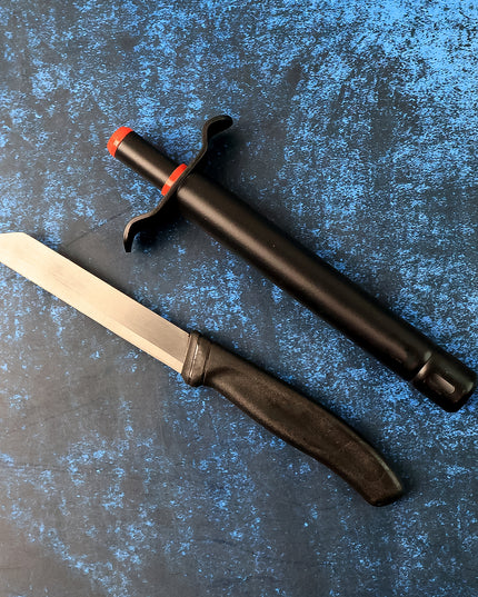 Premium Kitchen Knife With Gas Lighter Combo Set  2