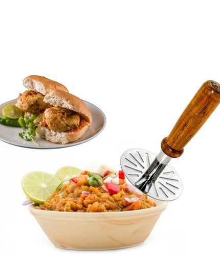 0066 Paubhaji Masher Used In All Kinds Of Household And Kitchen Places For Mashing And Making Paubhajis.