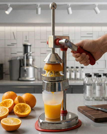 Heavy Duty Manual Hand Press Juicer Machine (1 Set)