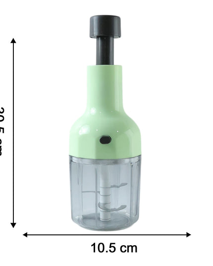 Manual Push Vegetable Chopper 1100 Ml Approx