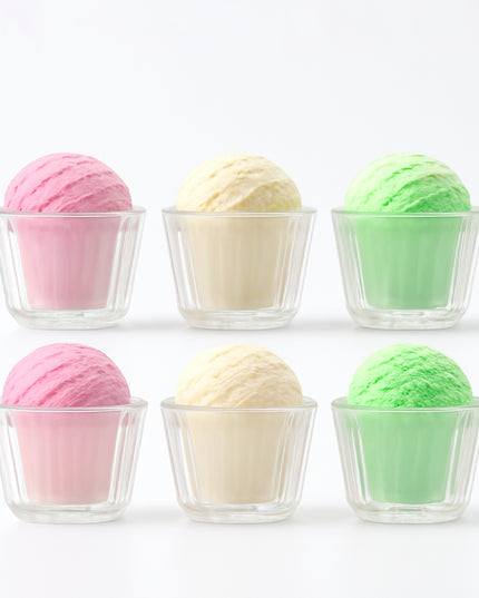 Premium Transparent Plastic Dessert Bowl Set  6 Pieces