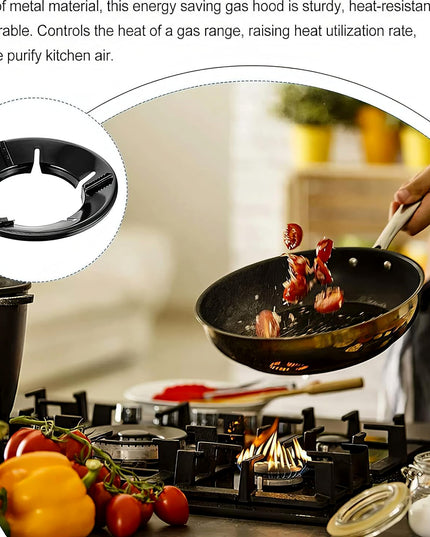 Gas Stove Flame Protector Ring (25 X 25 Cm 1 Pc)