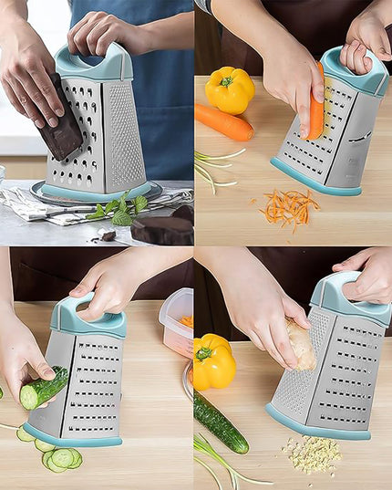 Ritu Heavy-duty 7-in-1 Multipurpose Stainless Steel Hexagonal Grater