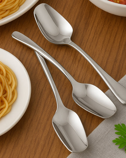 Stainless Steel Ice-cream Spoon - (3 Pc  Set)