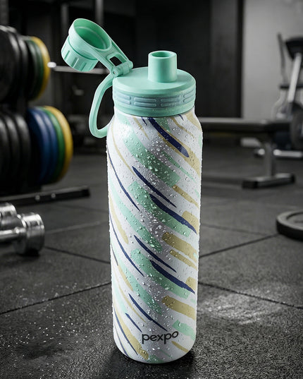 Pexpo Austin Art Stainless Steel Water Bottle 1000 Ml (1 Pc)