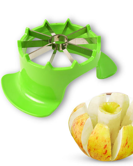 Apex Apple Cutter With Container  Unbreakable Abs Body  Stainless Steel Blades