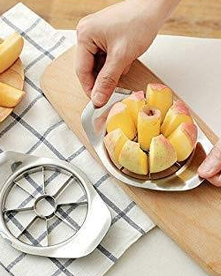 Heavy Duty Stainless Steel Apple Cutter  Slicer (1 Pc)