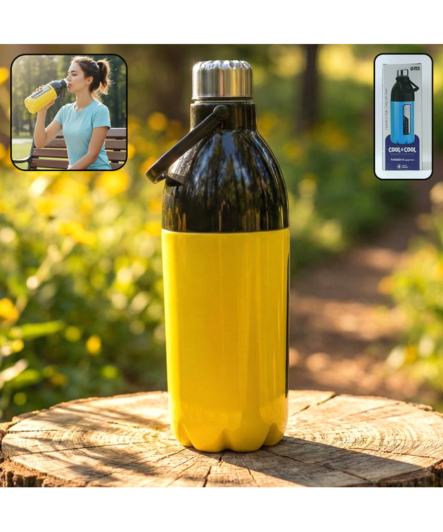 Large Capacity Leakproof Water Bottle (1 Pc 1400ml Approx)