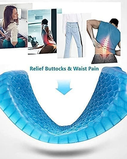 219 Cushion Seat Flex Pillow Gel Orthopedic Seat Cushion Pad (Egg Sitter)