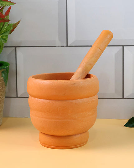 Unbreakable Plastic Mortar  Pestle - (Set)