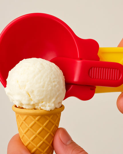 1-piece Plastic Ice Cream  Watermelon Scooper With Trigger Dipper