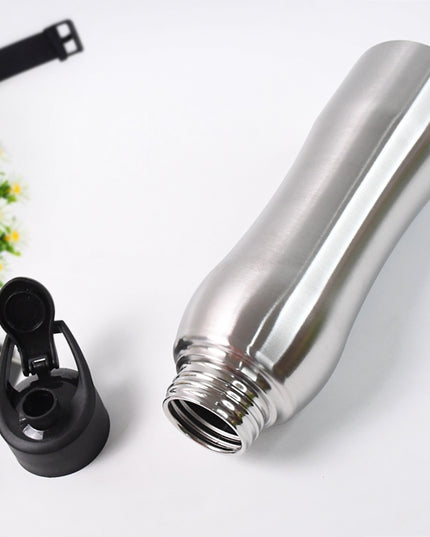 Stainless Steel Double Wall Vacuum-insulated Drink Water Bottle (1000 Ml Approx)
