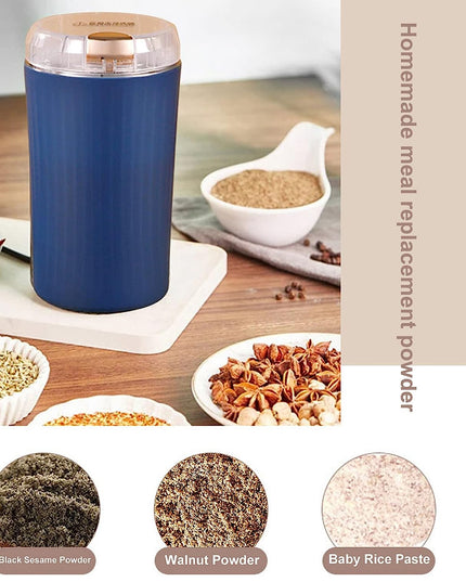 5324 Mini Mixer Small Blander Power Full Mini Grinder Electric Coffee Bean Grinder Grinder Machine Portable Grinder For Home And Office.