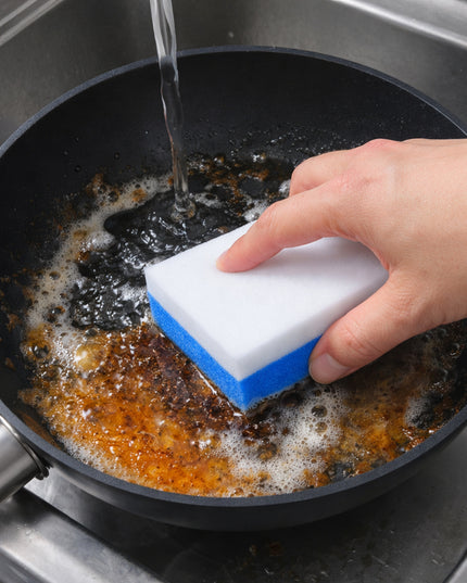 Dual Layer Cleaning Sponge Eraser Pads (2 Pc)