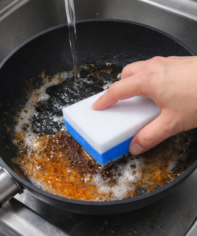 Dual Layer Cleaning Sponge Eraser Pads (2 Pc)