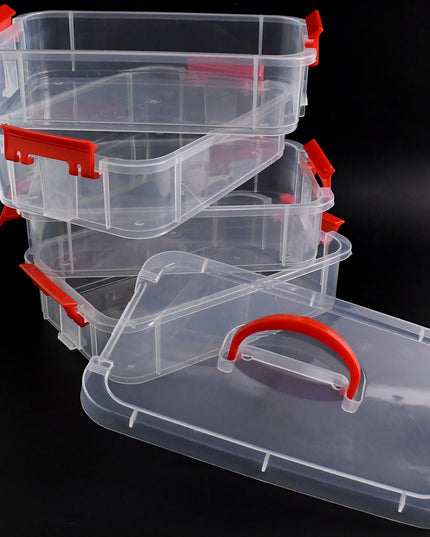 4-layer Transparent Multipurpose Plastic Storage Box