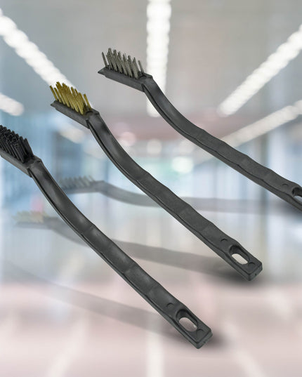 244 -3pcs Mini Wire Brush Set (Steelnylonbrass Brush)