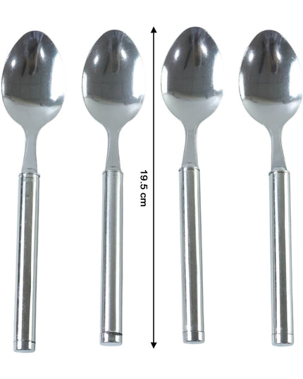 Stainless Steel Dinner Spoon Set (4 Pc Set)