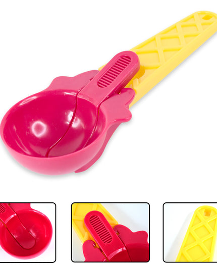 1-piece Plastic Ice Cream  Watermelon Scooper With Trigger Dipper