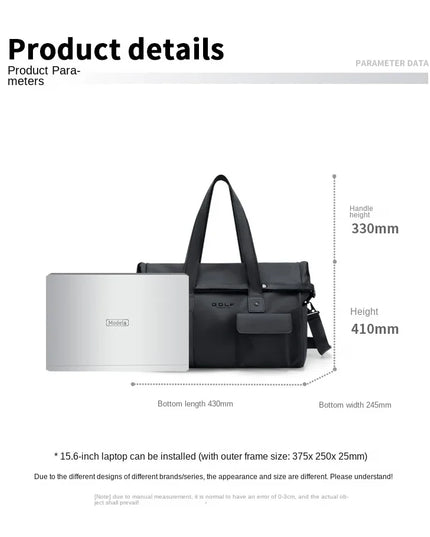 GOLF Man Travel Bags Hand Luggage Luxury Large Capacity Travel Tote Bags Men Waterproof Storage Handbag with Shoulder Strap 2024