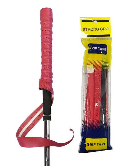PU Leather Golf Club Grip Tape, Non-Slip Sweatproof, Quick and Easy Replacement, Enhances Swing Stability