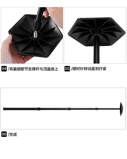PGM Golf Bag Support Rod 4-Section Adjustable Length Protection Bags Anti Deformation Universal ZJ015