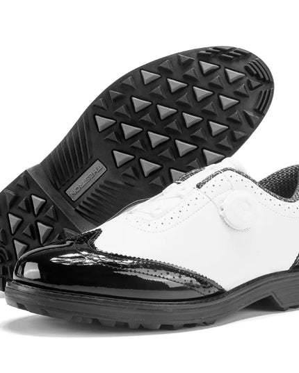 New Men's Golf Shoes Are Easy To Put On And Take Off. Made Of Genuine Leather Material, They Are Non Slip And Casual Sports Shoe