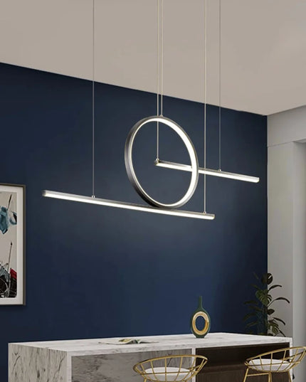 Modern LED Ceiling Chandelier Dining Table Indoor Lighting Chandeliers Kitchen Pendant Light Living Room Decoration Hanging Lamp