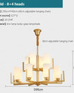 Gold 12 Head / Without light bulb