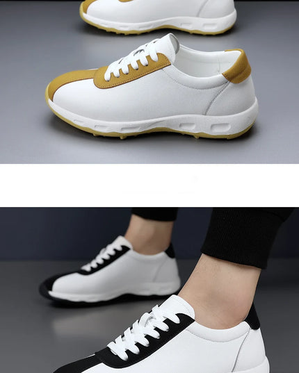 2025 Professional Golf Shoes Men Leather Golf Training Unisex Good Quality Gym Sneakers Man Brand Designer Walking Shoes 38-44