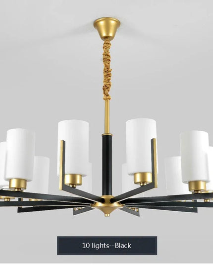 Modern Modern Led Chandelier Nordic Living Room Lamp Retro Simple Dining Room Decoration Iron Art LED Hanging Lamps Pendant Ligh