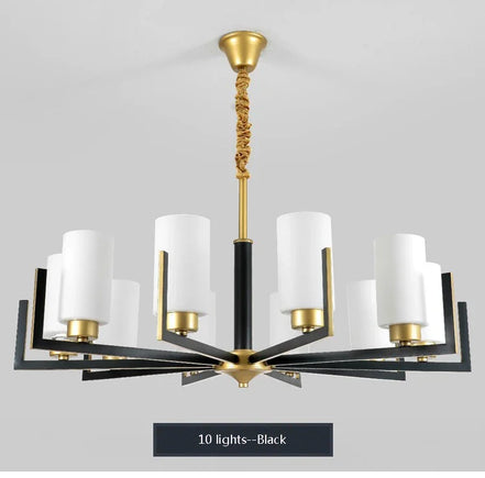 Modern Modern Led Chandelier Nordic Living Room Lamp Retro Simple Dining Room Decoration Iron Art LED Hanging Lamps Pendant Ligh