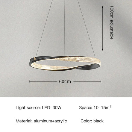 Modern Light Luxury Villa LED Chandelier Italian Art Living Room Hotel Restaurant Kitchen Home Decoration Lighting Fixtures