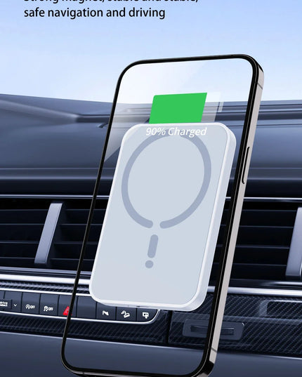 Magnetic Car Wireless Charger For Magsafe iPhone 12 13 14 15 16 Pro Max Air Vent Car Phone Holder Stand Fast Car Charging
