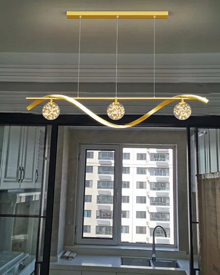 New Modern Led Chandelier For Living Room Dining Room Kitchen Ceiling Pendant Lights Nordic Minimalist Dining Tables Lamps