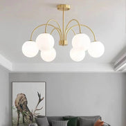 Modern E27 LED Chandelier Light  For Living Room Bedroom Dining Table Kitchen Study Ceiling Pendant Lamps Lustre Home Decoration