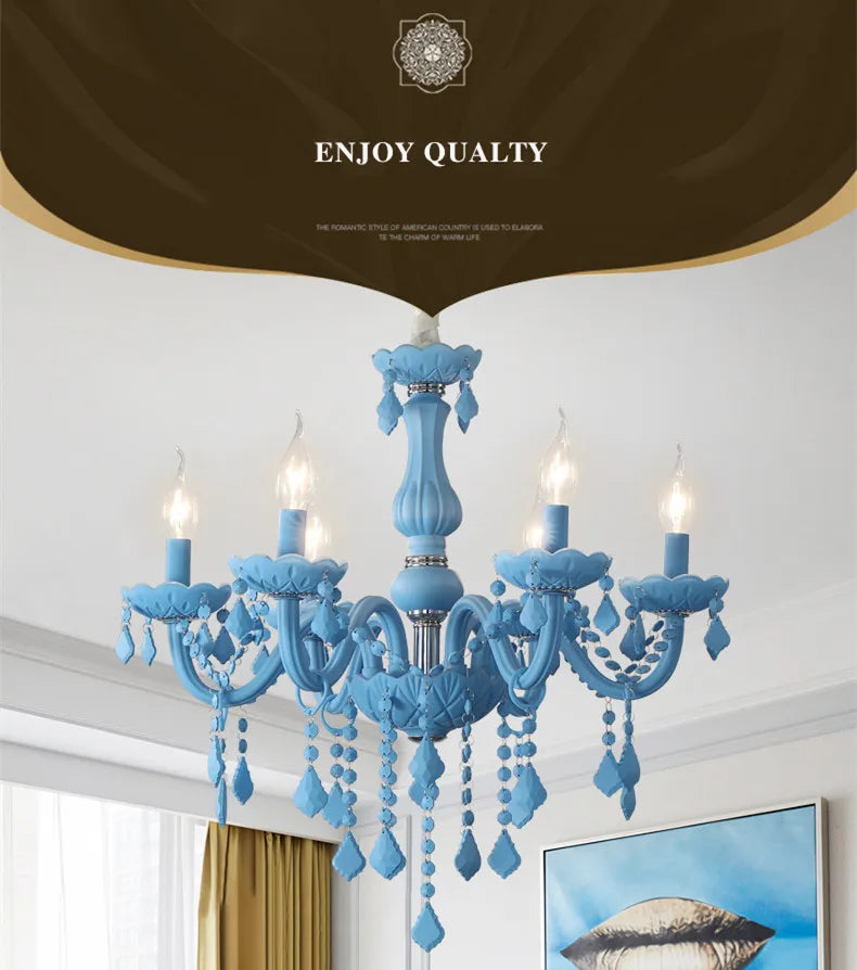 Modern chandelier lighting for Kitchen Bedroom Diningroom Livingroom lampadario Indoor home decor Lustre de cristal kroonluchter