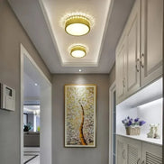 Modern Led Chandelier 12w Small Round Ceiling  Lamp For Living Room Dining  Kitchen Corridor Aisle Star  Lights