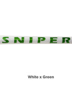 1Pc White green