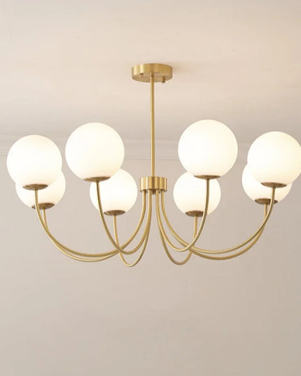 Modern E27 LED Chandelier Light  For Living Room Bedroom Dining Table Kitchen Study Ceiling Pendant Lamps Lustre Home Decoration