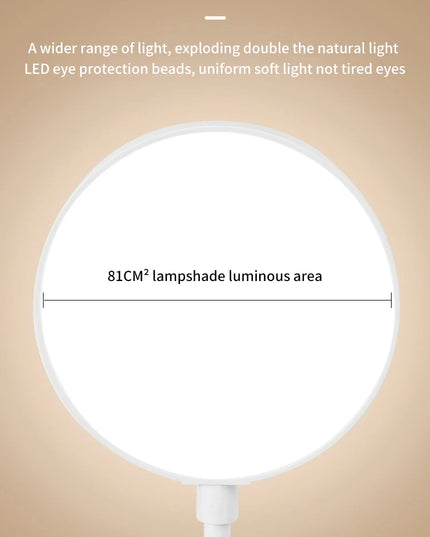 Led Table Lamp USB Rechargeable Night Light With Folding Clamp Study Stand Read Lamp Touch 3 Modes Dimming Eye Protection Light