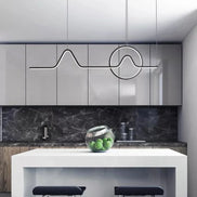 Modern LED Ceiling Chandelier Dining Table Indoor Lighting Chandeliers Kitchen Pendant Light Living Room Decoration Hanging Lamp