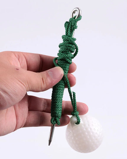 Golf Driving Ball Swing Hit Training Aid Portable Golf Practice Training Rope Ball Air Flow Golf Balls For Practice Accessories
