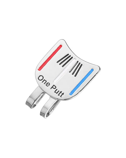 Golf Ball Marker Cap Clip - Practical Putting Alignment Aiming Tool Hat Clip for Enhanced Golf Performance