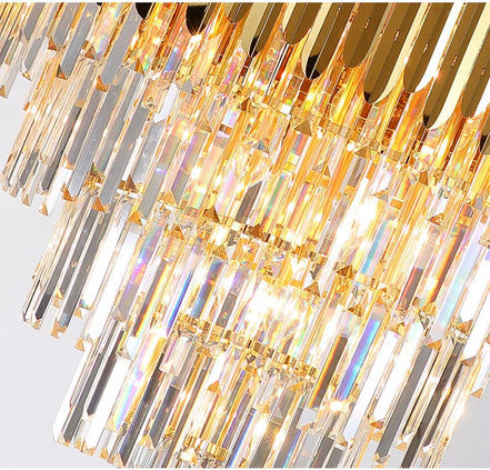 Modern Chandeliers for Living Room Chandelier Luxury Crystal Chandelier Ceiling Lights Lustre Salon Loft Pendant Lighting Lamps