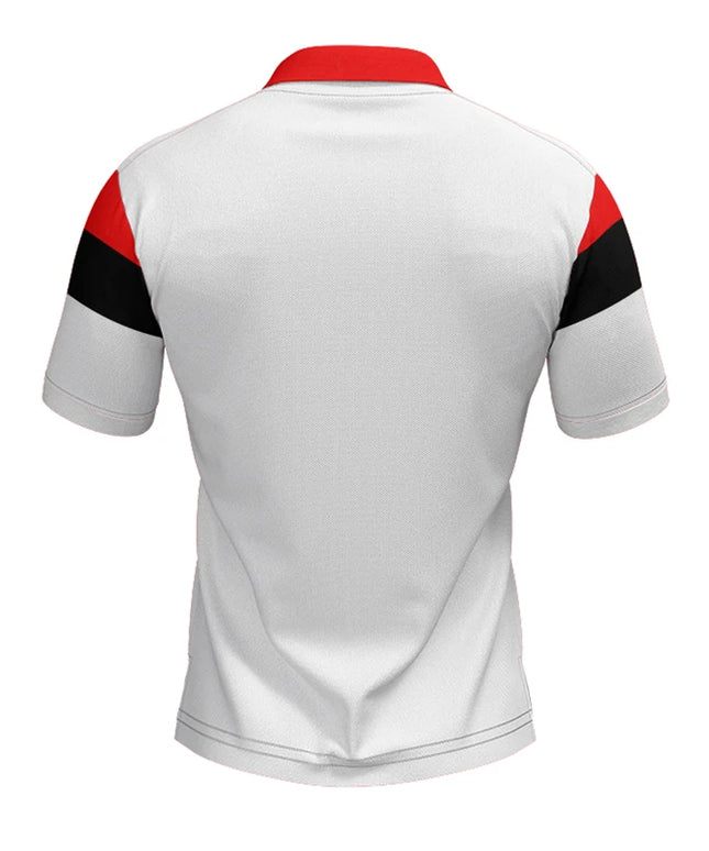 Men Clothes New Summer Slim Fit Sport Polo Shirt Men Short Sleeve Spell Color Golf Polo Shirt Men Quick Drying Polo Shirt