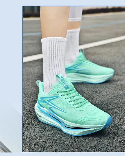 Running Shoes Speciality Marathon Men Sports Breathable Lightweight Carbon Board Women's Comfortable Athletic Nonskid Sneakers