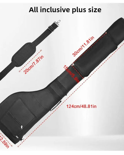 Foldable Golf Clubs Bag Beginner Practice Golf Gun Bag Oxford Cloth Portable Club Storage Bags Professional Sports Accessories